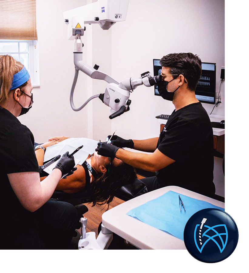 Root canal procedure in Kenwood